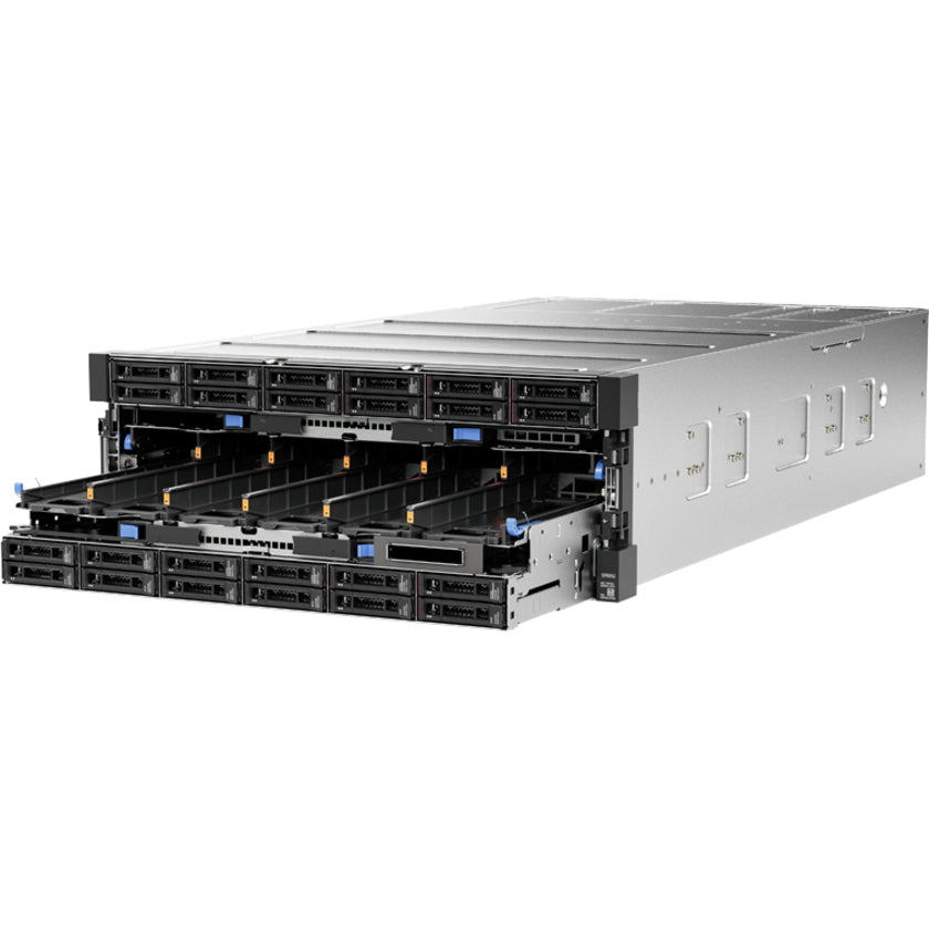 Lenovo ThinkSystem SR950 7X12A027NA 4U Rack Server - 4 x Intel Xeon Platinum 8180 2.50 GHz - 1.54 TB RAM - 36.48 TB SSD - (8 x 3.84TB 2 x 480GB 6 x 800GB) SSD Configuration - 12Gb/s SAS Serial ATA/600 Controller