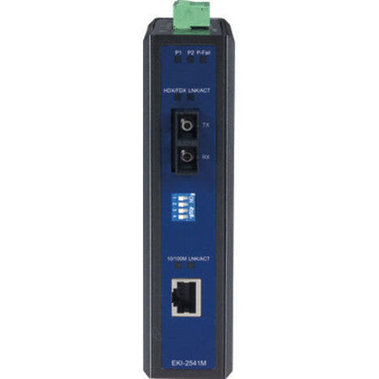 B+B SmartWorx 10/100T (X) to Multi-Mode SC Type  Fiber Optic Industrial Media Converter