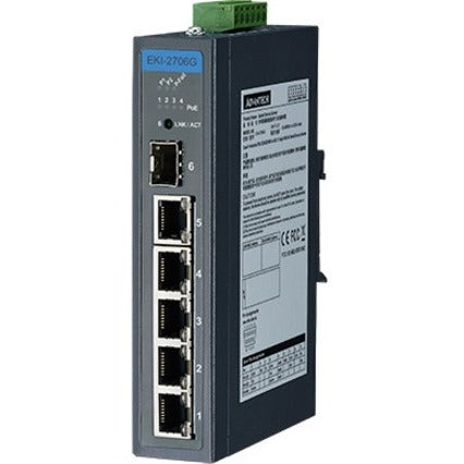 4GE POE+1G+1G SFP UNMANAGED    