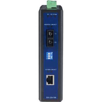 B+B SmartWorx 10/100T (X) to Multi-Mode SC Type  Fiber Optic Industrial Media Converter