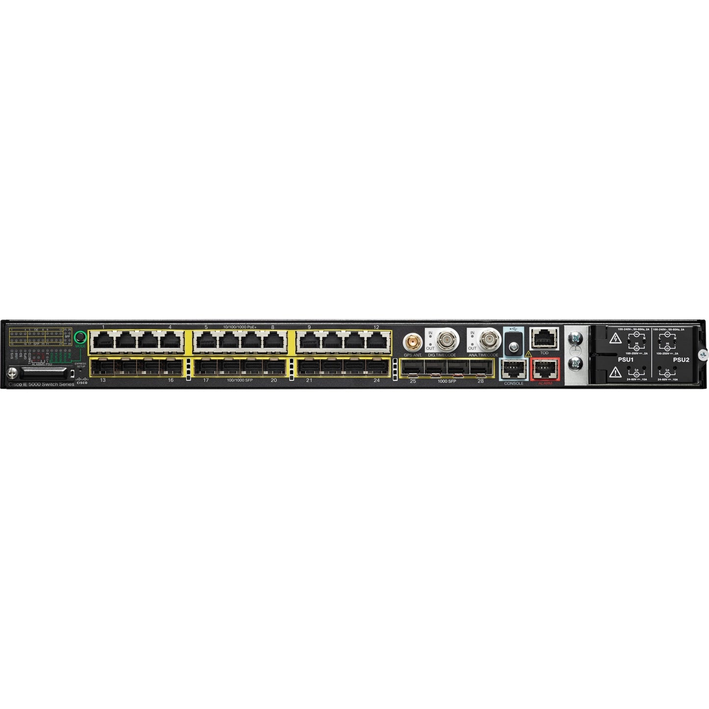 Cisco Industrial Ethernet IE-5000-16S12P Ethernet Switch