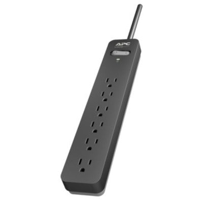 APC by Schneider Electric SurgeArrest Essential 6-Outlet Surge Suppressor/Protector