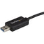 StarTech.com USB C to USB 3.0 Data Transfer Cable - Mac / Windows - Windows Easy Transfer Cable - Mac Data Transfer - 2m (6ft)