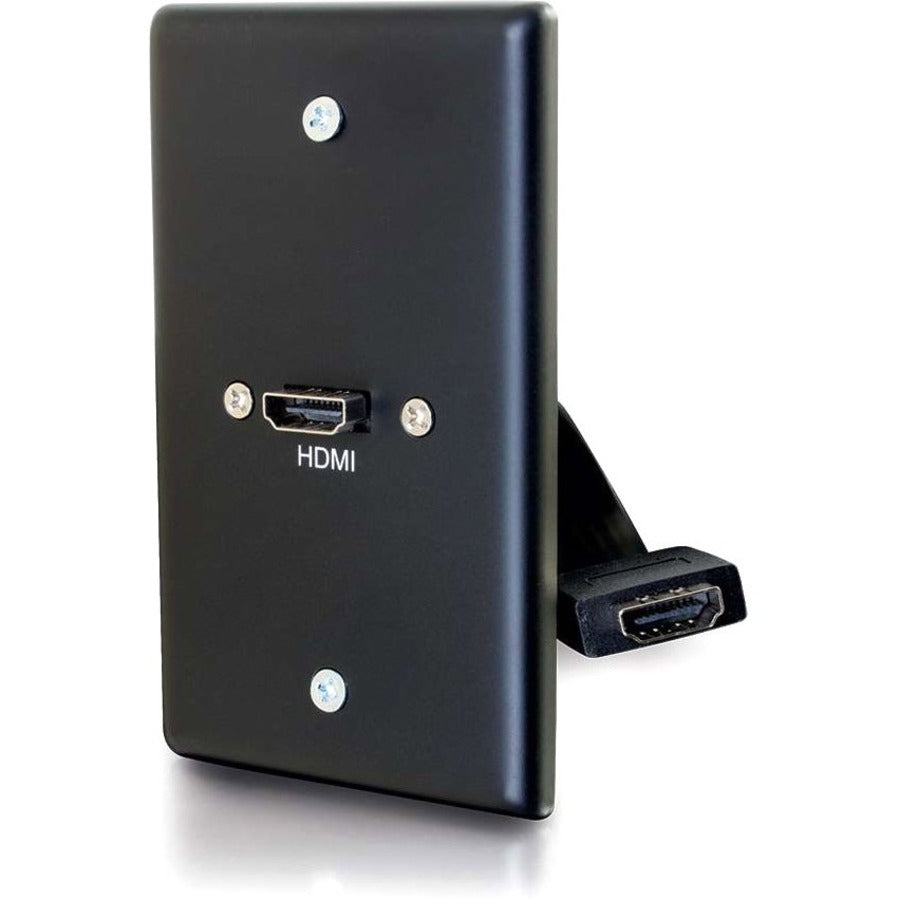 SINGLE GANG WALL PLATE WITH    