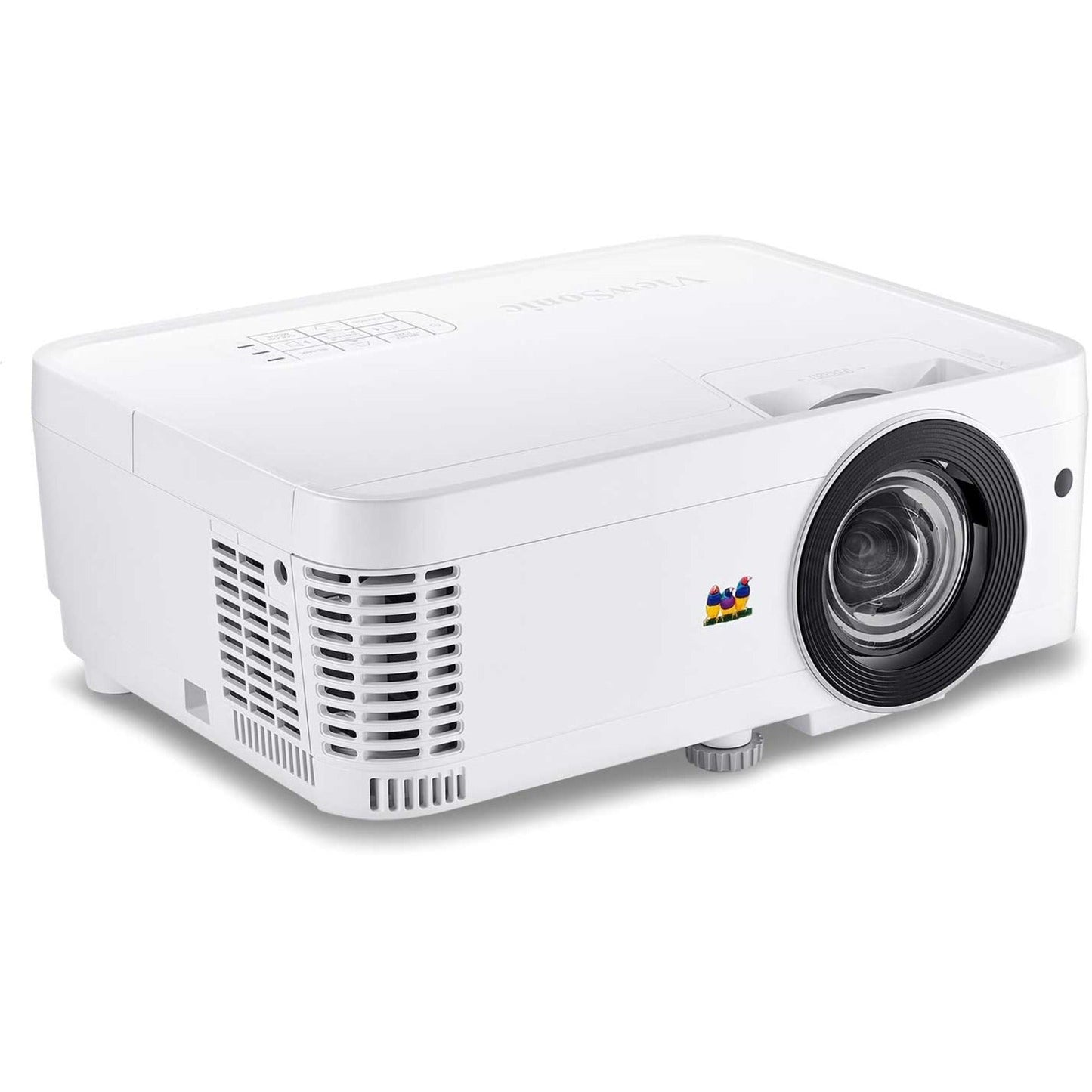 ViewSonic PS600W 3700 Lumens WXGA HDMI Networkable Short Throw Projector for Home and Office