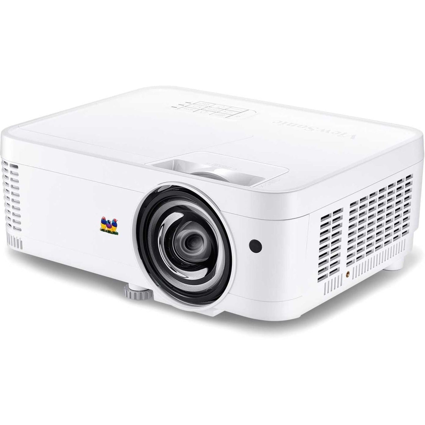ViewSonic PS600W 3700 Lumens WXGA HDMI Networkable Short Throw Projector for Home and Office