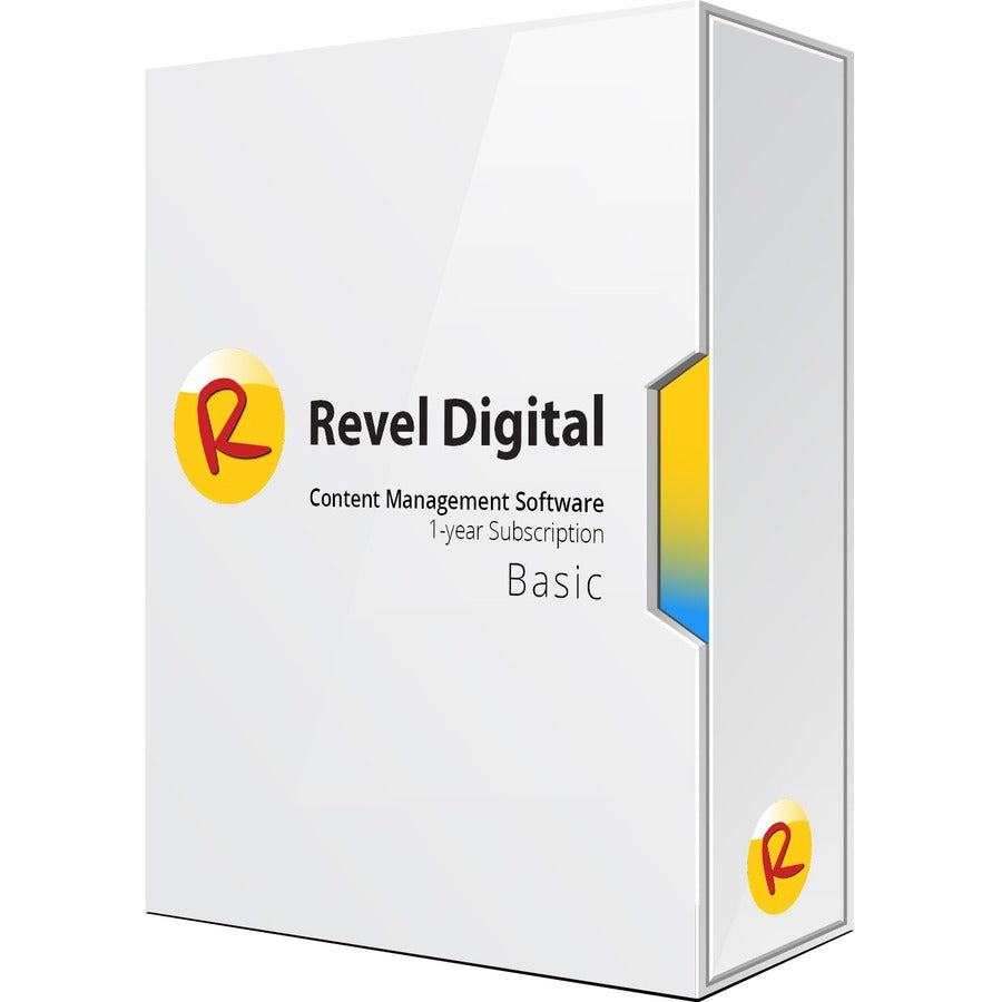 ViewSonic Revel Digital Basic Version - Subscription Plan License Key - 1 Device - 1 Year