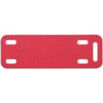 Panduit TTPoly/Po Marker Plate3"x1" RD