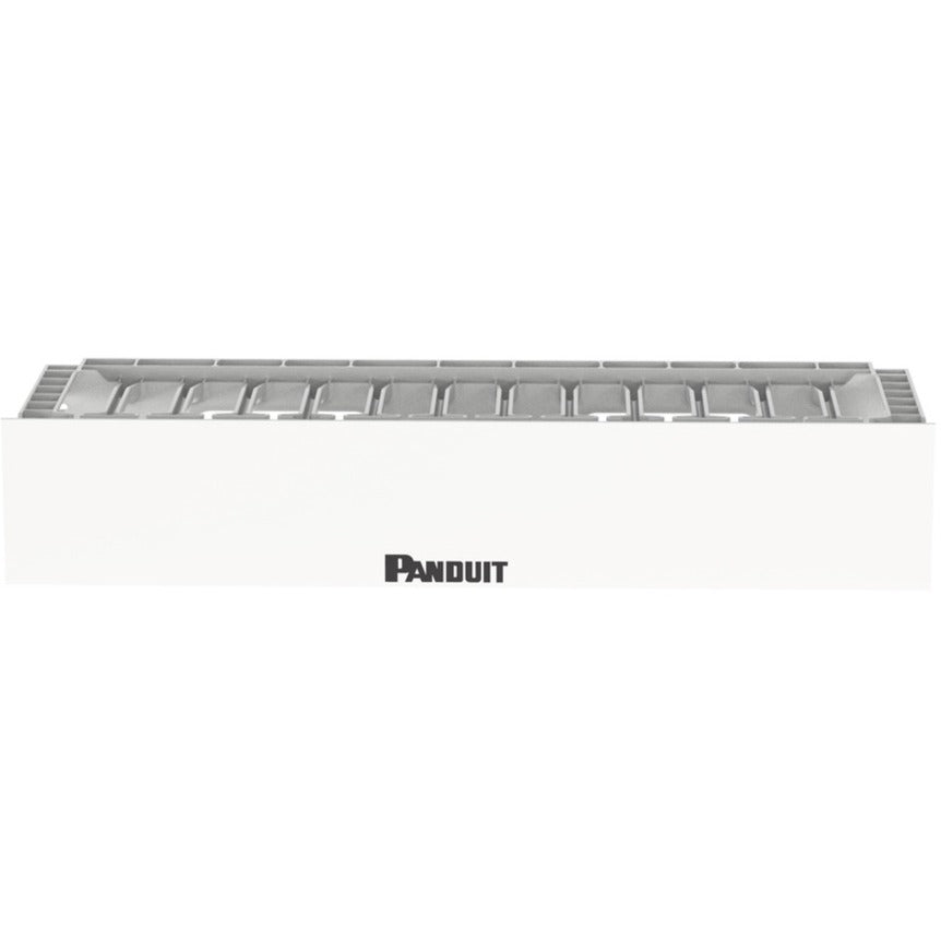 Panduit NetManager HC Horizontal Single Sided Manager 2RU White