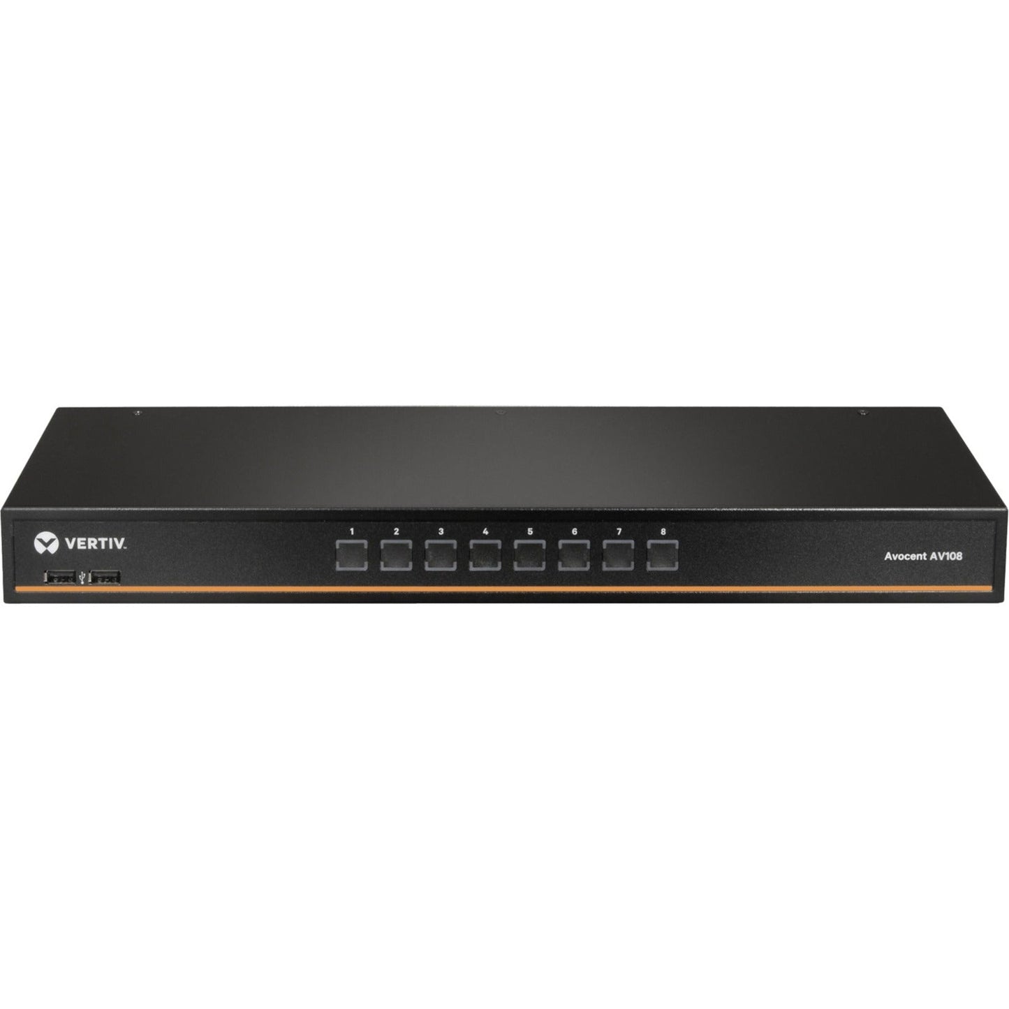 Avocent AV108 8-Port Single-User Analog KVM Switch