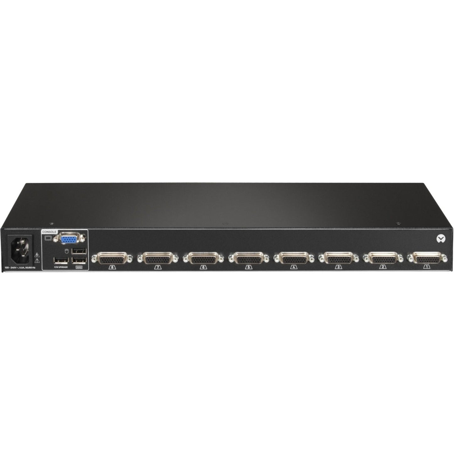 Avocent AV108 8-Port Single-User Analog KVM Switch