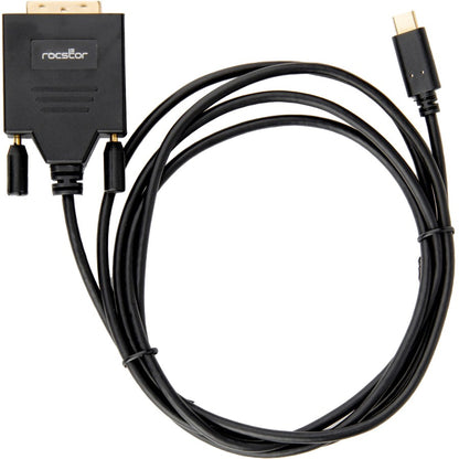 Rocstor Premium USB-C to DVI Cable - 6 ft / 2m