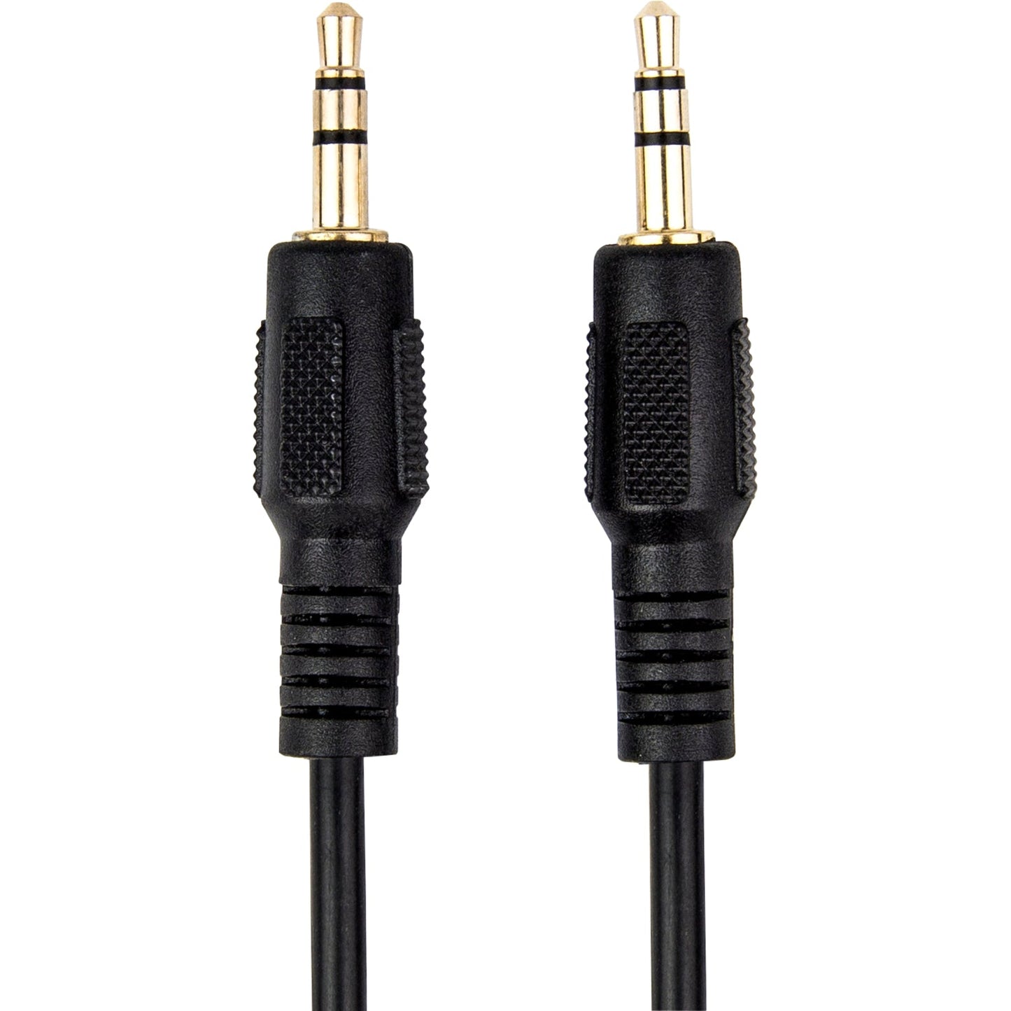 Rocstor Premium Slim 3.5mm Stereo Audio Cable 6 ft - M/M - Mini-phone Male Stereo Audio - Mini-phone Male Stereo Audio Male to Male- 2m - Black - For Smartphone Mobile Phones iPhone (with Headphone Jack) iPod AND MP3 PLAYER