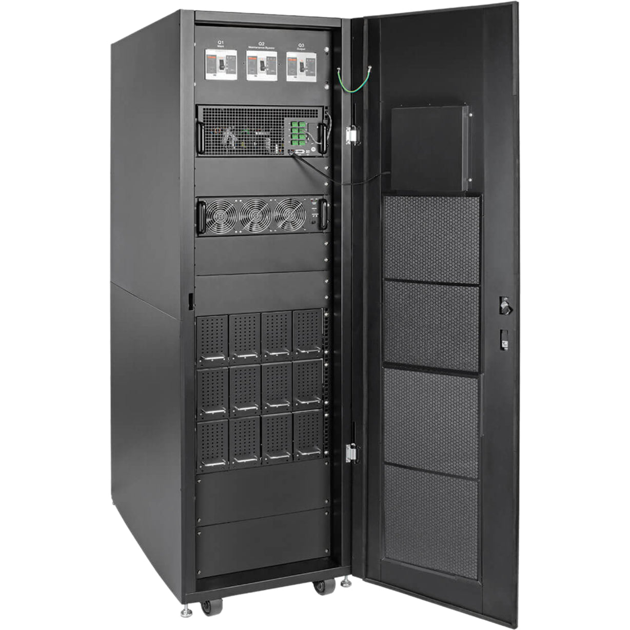 Tripp Lite SmartOnline SVX Series 30kVA 400/230V 50/60Hz Modular Scalable 3-Phase On-Line Double-Conversion Medium-Frame UPS System 3 Battery Modules