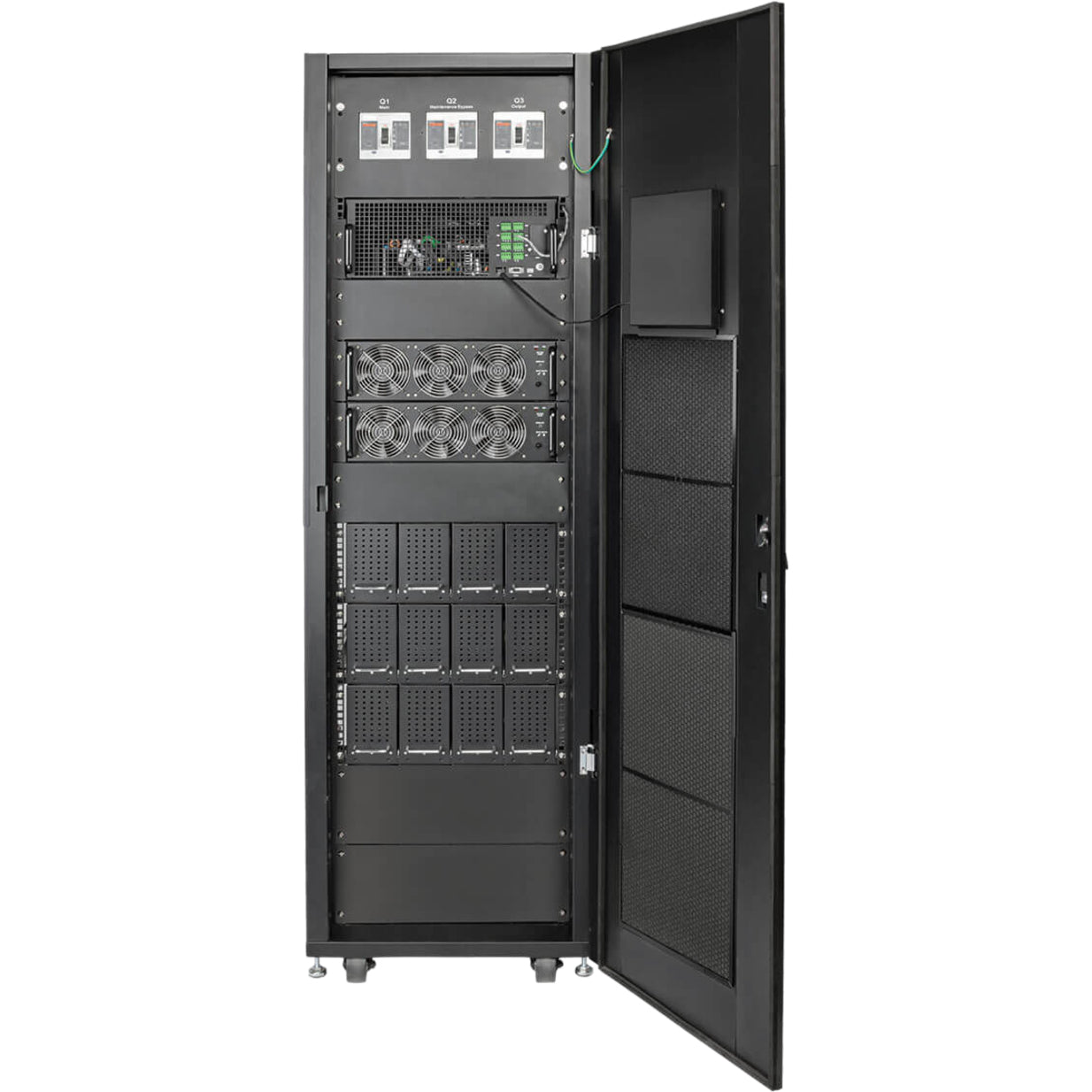 Tripp Lite SmartOnline SVX Series 60kVA 400/230V 50/60Hz Modular Scalable 3-Phase On-Line Double-Conversion Medium-Frame UPS System 3 Battery Modules