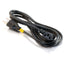 C2G Universal Power Cord - Right Angle - 18 AWG - NEMA 5-15P to IEC320C13R