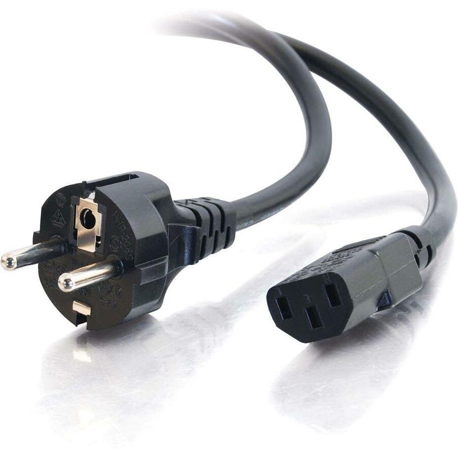 C2G 2.5m 14 AWG European Power Cord (CEE7/7 to IEC320C13)