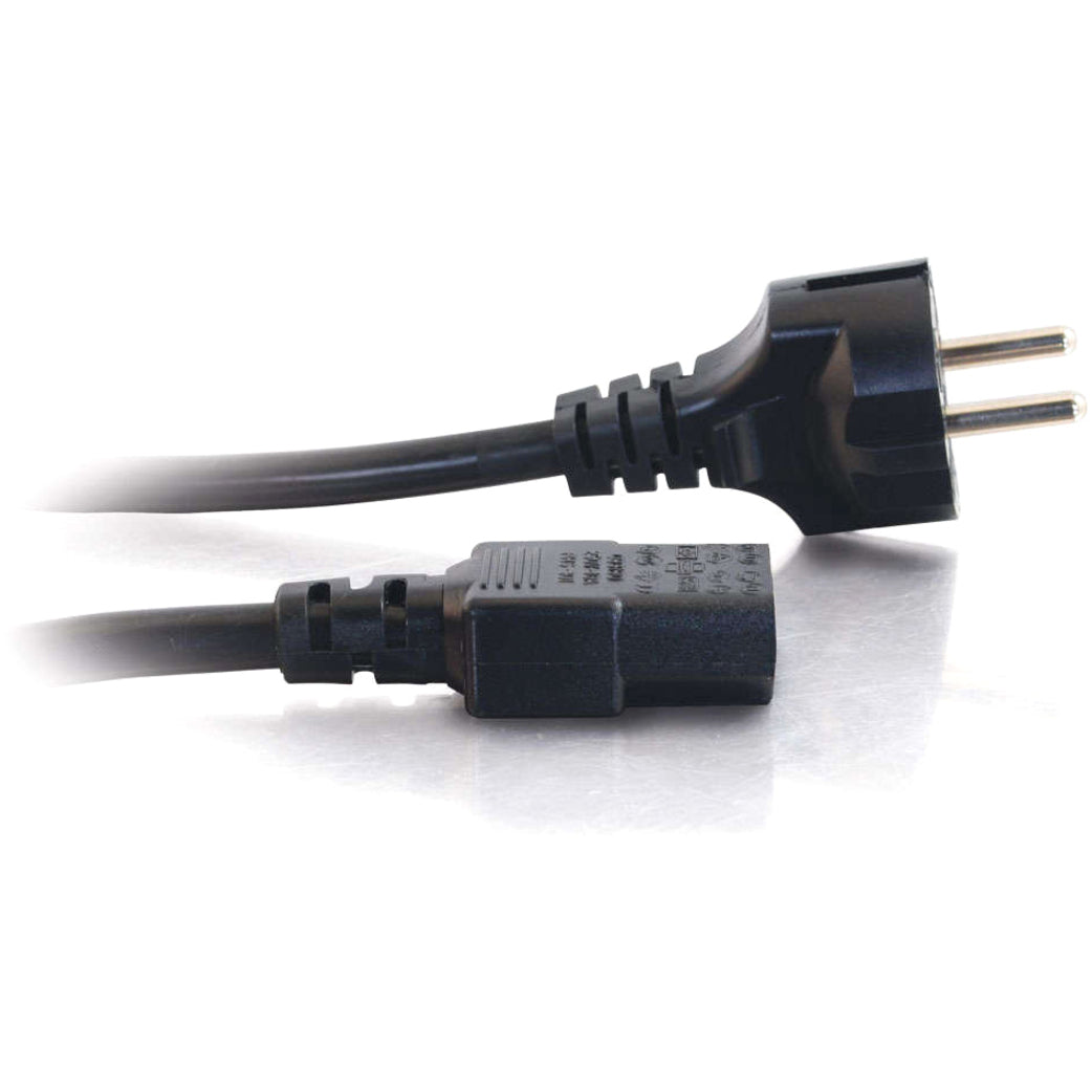 C2G 2.5m 14 AWG European Power Cord (CEE7/7 to IEC320C13)