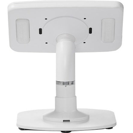 ArmorActive Pipeline Kiosk 8 in with FMJ for iPad 9.7 in White with Baseplate