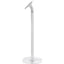 ArmorActive Pipleine Kiosk 42 in with FMJ for iPad 9.7 in White with Baseplate