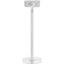 ArmorActive Pipleine Kiosk 42 in with FMJ for iPad 9.7 in White with Baseplate