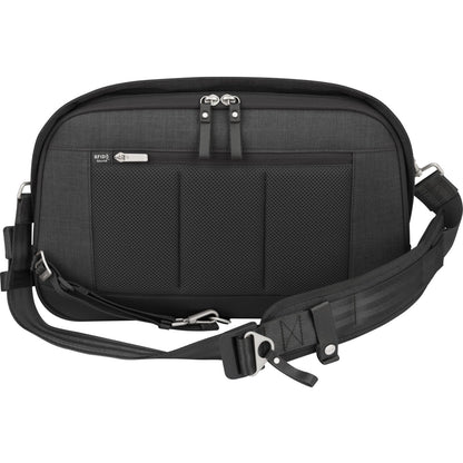 Moshi Tego Sling Messenger Bag - Charcoal Black Anti-theft Design Padded Laptop Compartment up to 13"