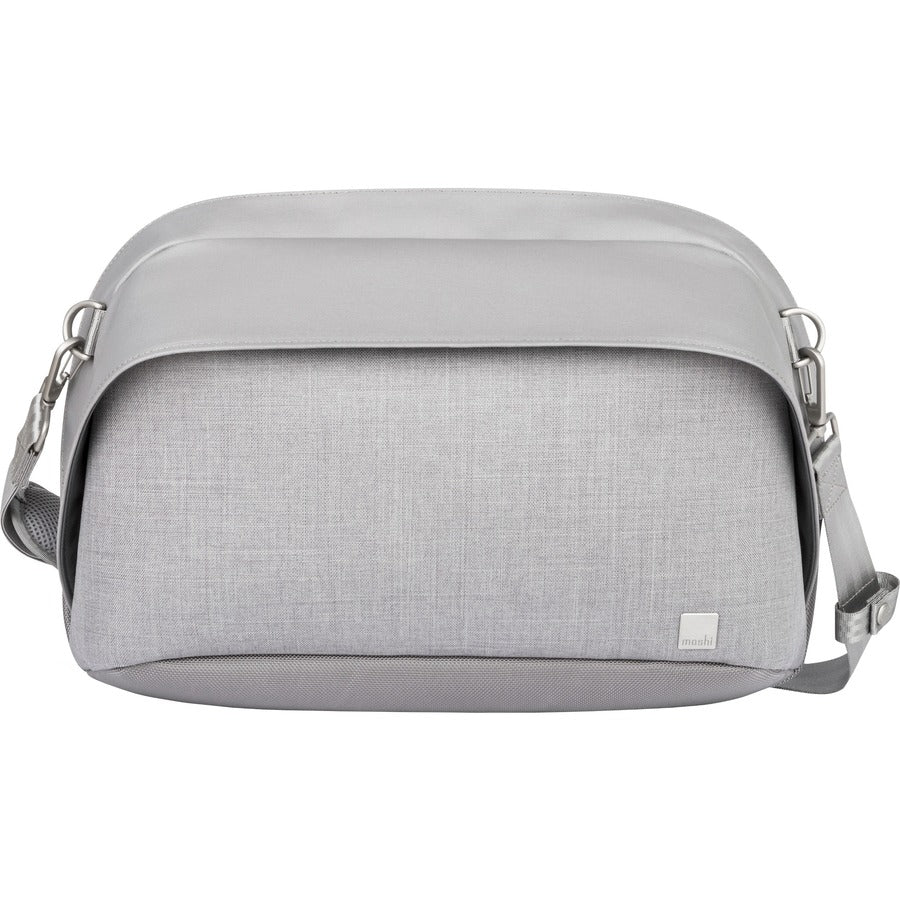 Moshi Tego Sling Messenger Bag - Stone Gray Anti-theft Design Padded Laptop Compartment up to 13"