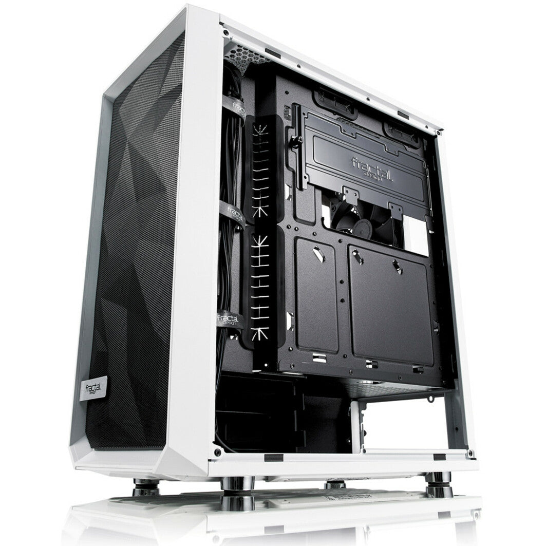 Fractal Design Meshify C White - TG Computer Case