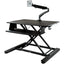 StarTech.com Sit-Stand Desk Converter with Monitor Arm - Up to 26