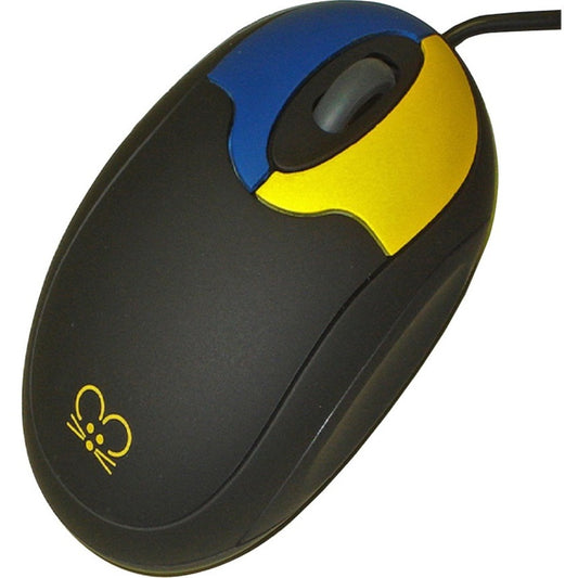 Ablenet Tiny Mouse with 2 Buttons and Scroll Wheel Wired. Half the size of a standard mouse