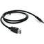AddOn 1m USB 3.0 (A) Male to Female Black Cable
