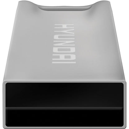 Hyundai Bravo Deluxe 16GB High Speed Fast USB 2.0 Flash Memory Drive Thumb Drive Metal Silver