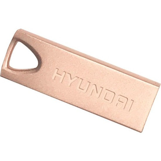 Hyundai Bravo Deluxe 16GB High Speed Fast USB 2.0 Flash Memory Drive Thumb Drive Metal Rose Gold