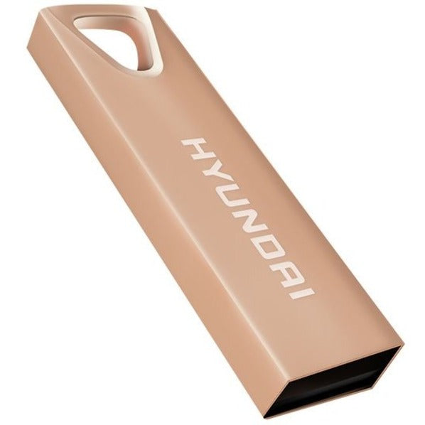 Hyundai Bravo Deluxe 16GB High Speed Fast USB 2.0 Flash Memory Drive Thumb Drive Metal Rose Gold