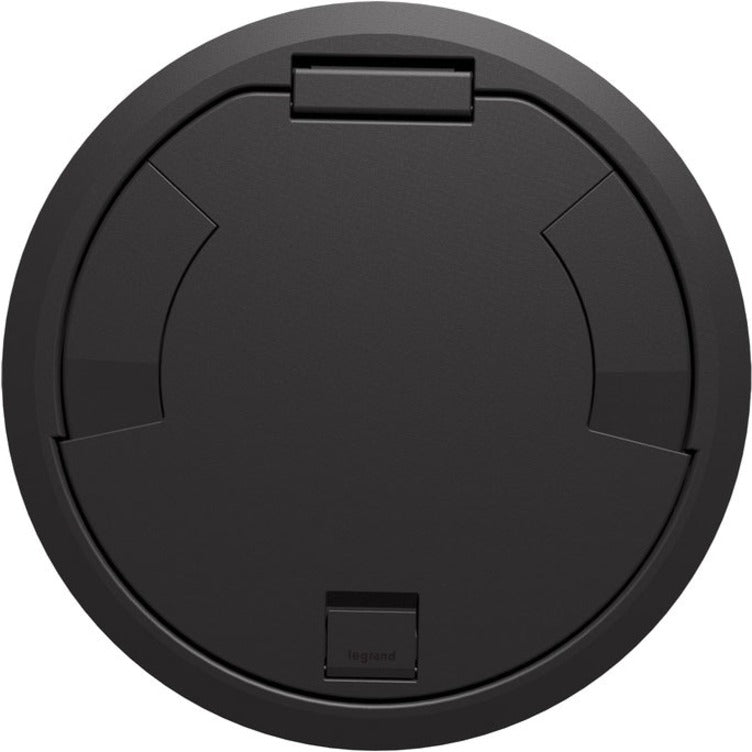 Wiremold 8AT Evolution Recessed Poke-Thru Surface Style Cover Black