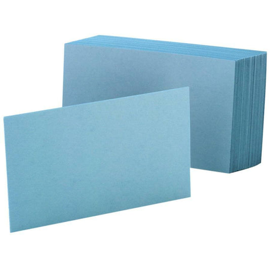 Esselte Colored Blank Index Cards