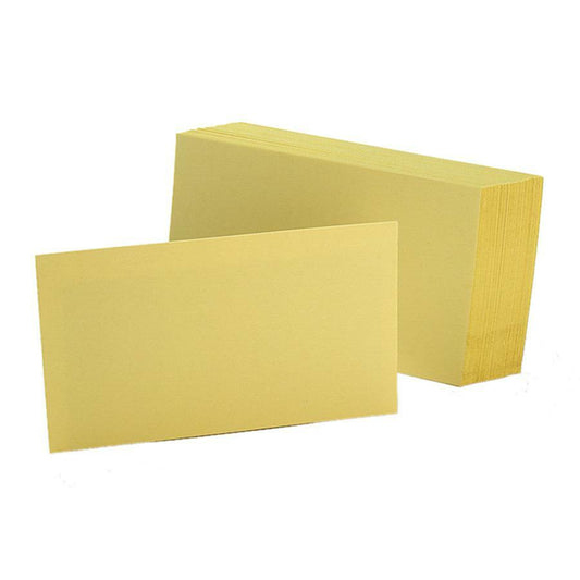 Esselte Colored Blank Index Cards