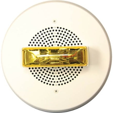 CEILING SPEAKER/STROBE AMBER   