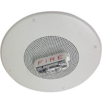 WHT CEILING SPEAKER/STROBE 8W  