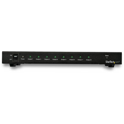StarTech.com 8-Port 4K 60Hz HDMI Splitter - HDR Support - HDMI 2.0 Splitter - 7.1 Surround Sound Audio