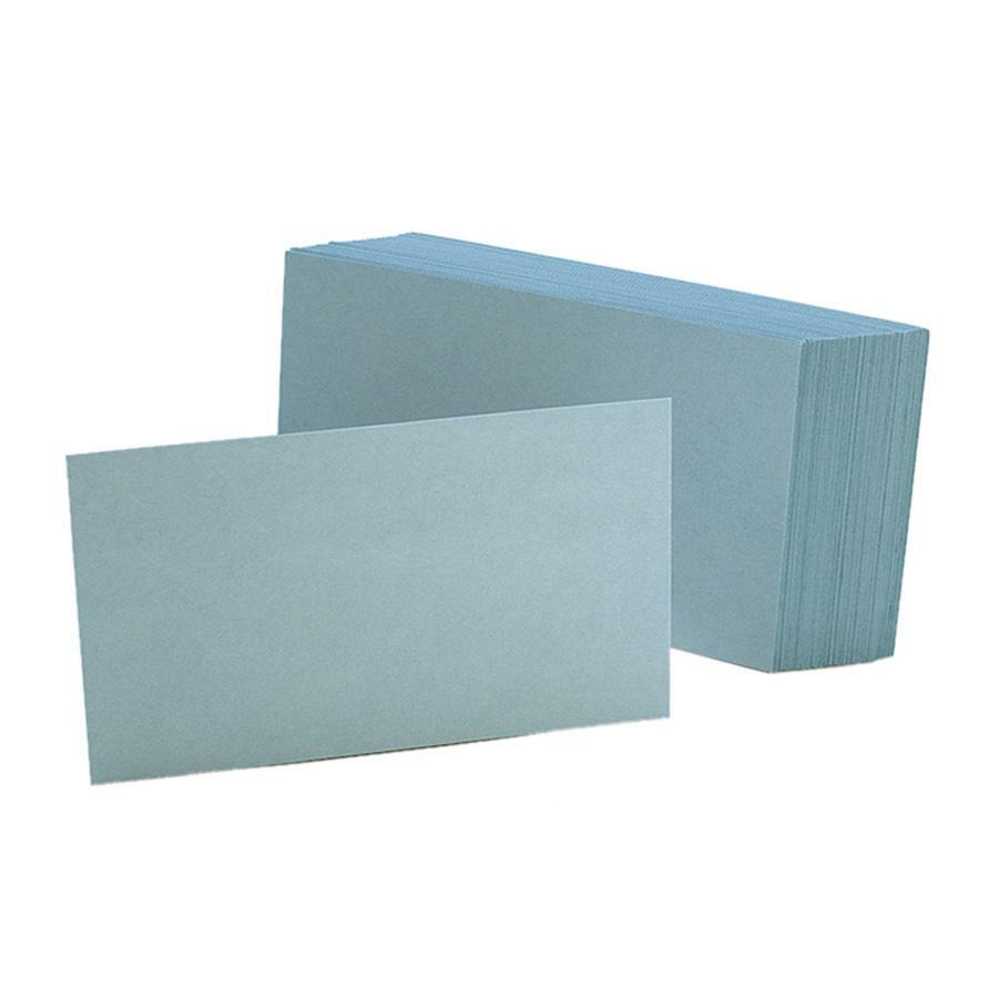 Esselte Colored Blank Index Cards