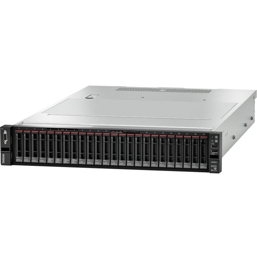 Lenovo ThinkSystem SR650 7X06A09NNA 2U Rack Server - 2 x Intel Xeon Platinum 8176 2.10 GHz - 768 GB RAM - 19.52 TB SSD - (4 x 3.84TB 2 x 480GB 4 x 800GB) SSD Configuration - 12Gb/s SAS Serial ATA/600 Controller