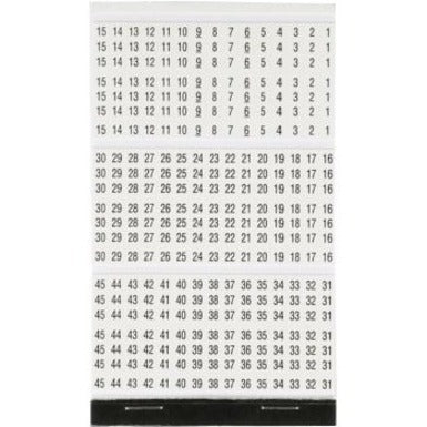 Panduit Pre-Printed Wire Marker Book