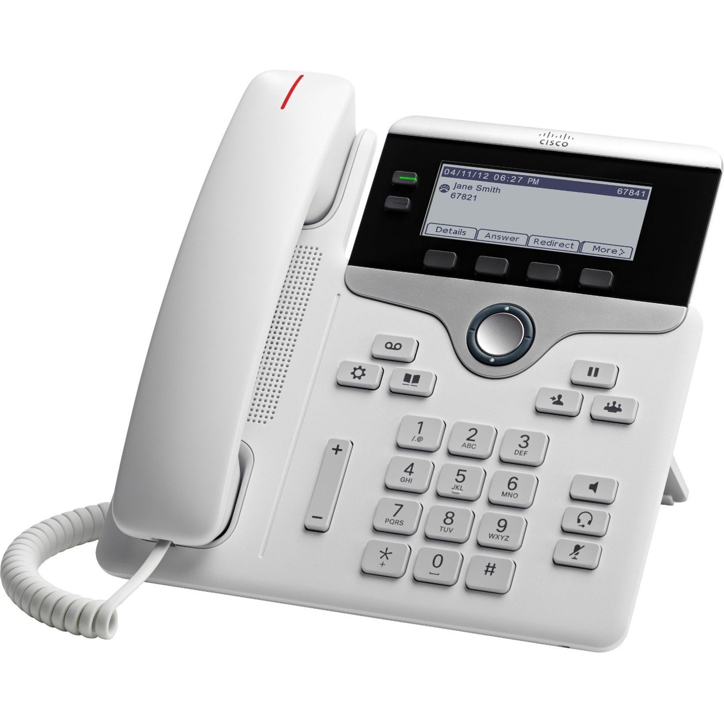 Cisco 7821 IP Phone - Refurbished - Corded - Wall Mountable Desktop - White