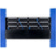 PATCH CABLE ORGANIZER W/ COVER 