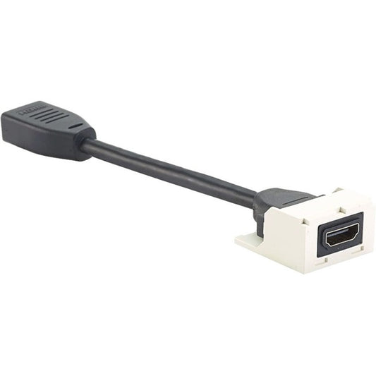 PanNet HDMI 2.0 Coupler Module with Pigtail White