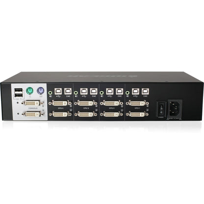 IOGEAR 4-Port Dual View Dual-Link DVI Secure KVM Switch (TAA)