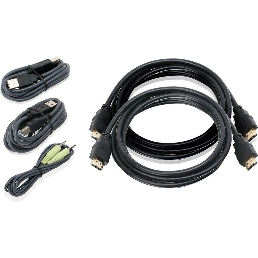 6DUAL VIEW HDMI USB KVM CABLE  