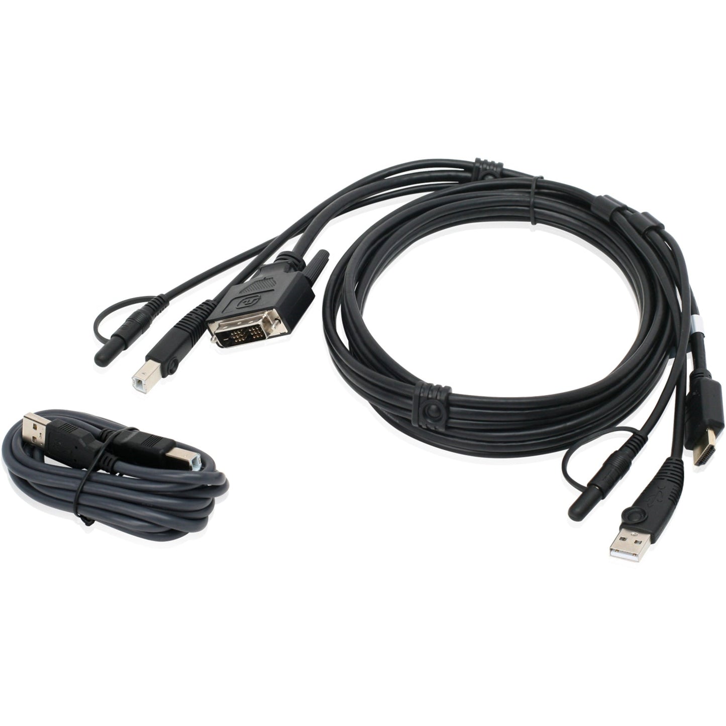 IOGEAR 6ft HDMI to DVI USB KVM Cable Kit with Audio (TAA)