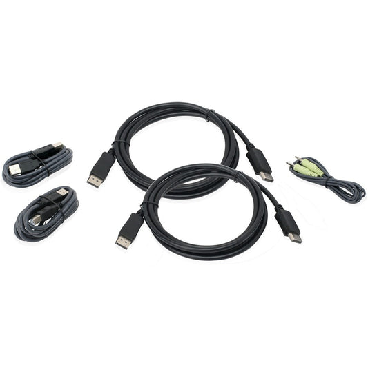 6DUAL VIEW DISPLAYPORT USB KVM 